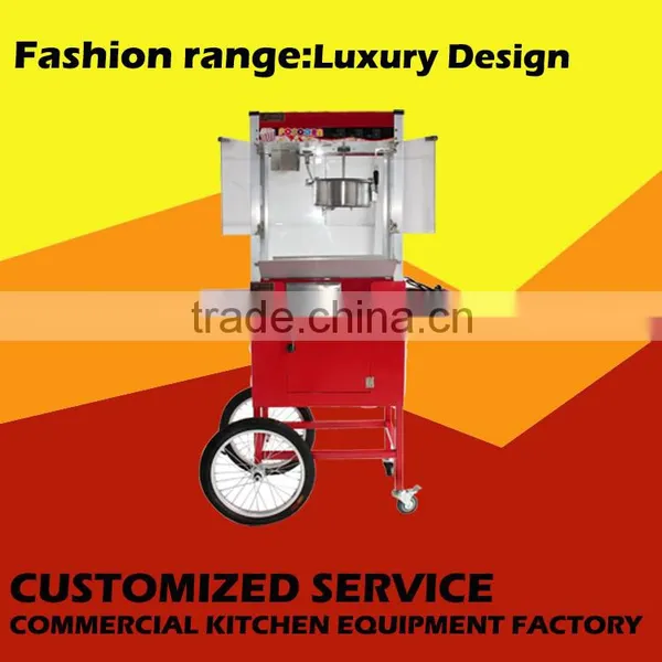 Industrial Large Capacity Commercial Popcorn Making Machine With Car photo-3