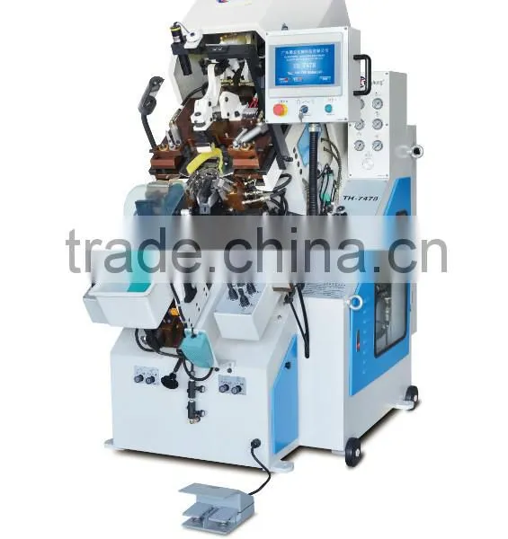 7 Pincers Computer Memory Control Automatic Toe Lasting Machine