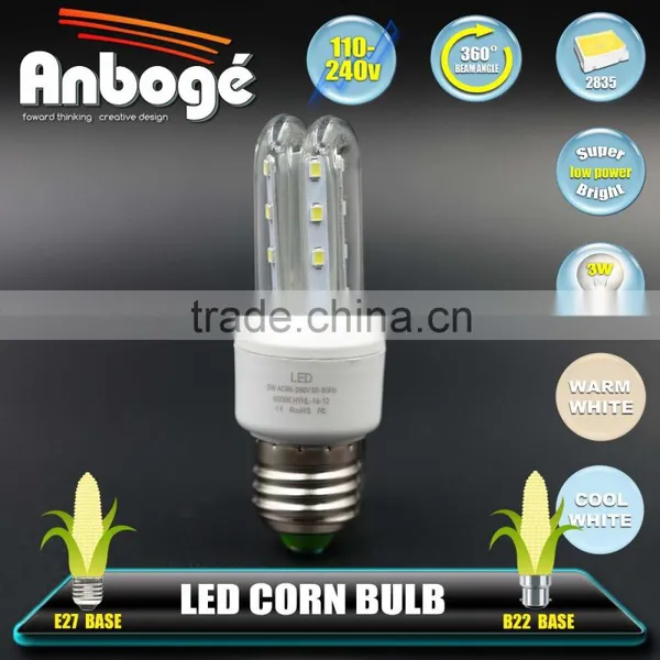 New Energy Saving Light Bulbs 3w 5w 7w 9w 12w 16w 23w LED Corn Light Bulbs for Home/office Quality Choice