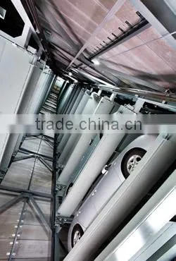 computer controled high tower parking system
