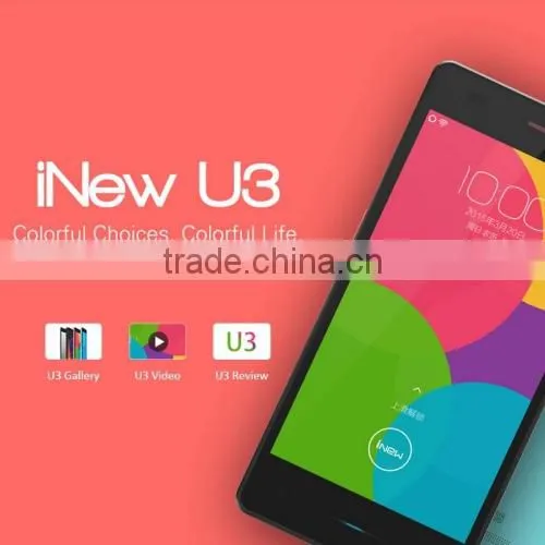Original INew U3 4.5 Inch Android 5.1 Smart Phone, MTK6735 Quad Core 1.0GHz, ROM: 8GB, RAM: 1GB, Support GPS, Dual SIM Dual Sta photo-2