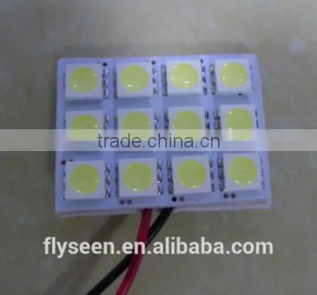 PCB 24SMD 5050 Car Panel Light, Car Roof 12v 24v Led Bulb ,Auto Bulb 12v/24v Quality Choice photo-2