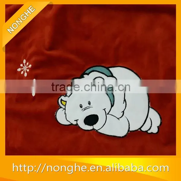 Hot Selling!!! High Quality Soft Printed Polar Fleece Blanket