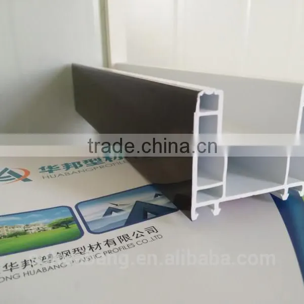 62mm Double Track Profile,double Rail Plastic Profile photo-3