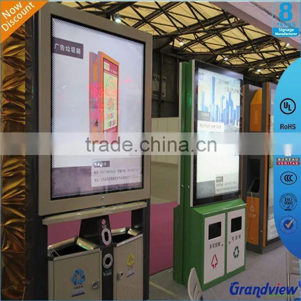 Factory Direct Sale 1 Year Warranty Light Box Trash Bin