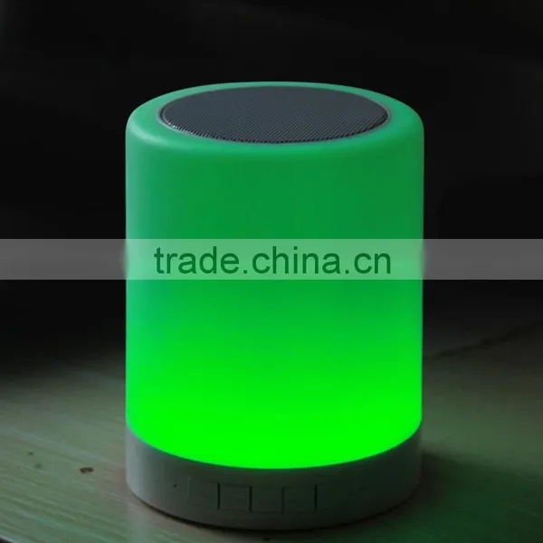 Rechargeable Touch Sensor LED Color Changing Table Lamp With Blue Tooth2272 photo-2