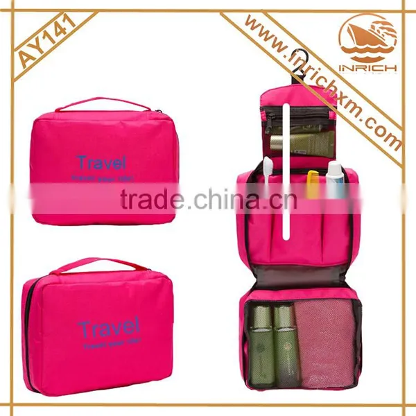Suitcase Type Large Capacity Travel Bag Hanging Toiletry Bag Quality Choice photo-3