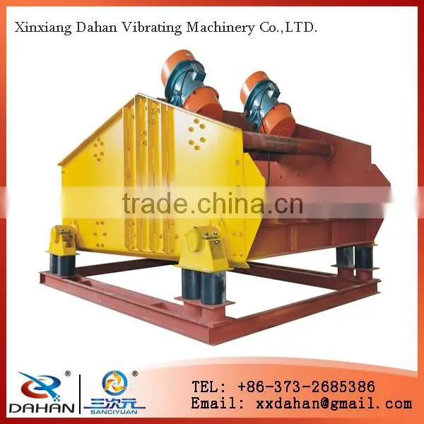 Dewater processing equipment automatic center vibrating screen