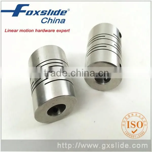 Stainless Steel Set Screw Type 16x23mm Flexible Beam Helical Coupling photo-4