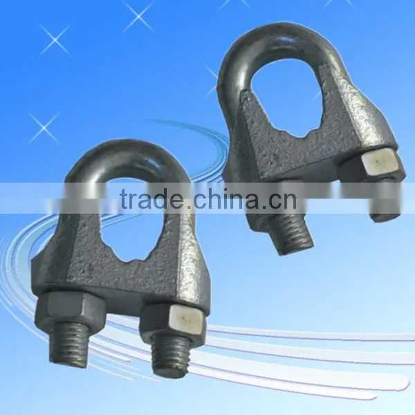 DIN741 MALLEABLE WIRE ROPE FASTENER CLIP photo-2