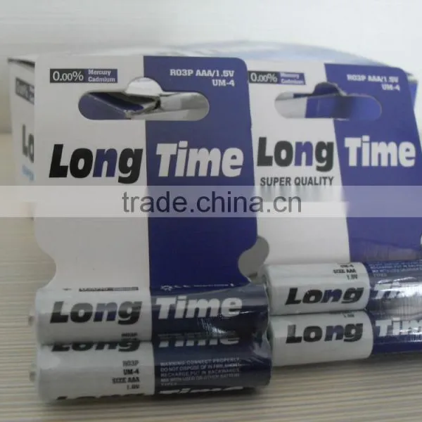 Super Quality Sum-4 Carbon Zinc Battery for Mp3
