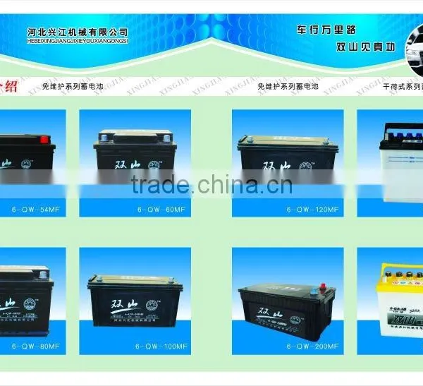 Hot Selling 12V150AH Dry Charged Auto Battery Made in China Manufacturer With Best Prices photo-6