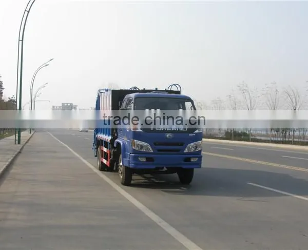 Foton 4*2 Garbage Compactor Truck for Sale photo-4
