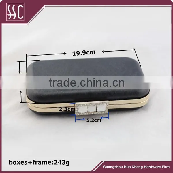 200*116mm Classical Clutch Box Frame Metal Purse Frame With Boxes photo-4