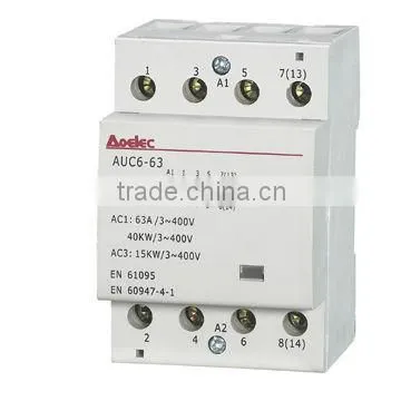 AUC6 3M 40A with Semko certificate Electrical Modular elevator Contactor