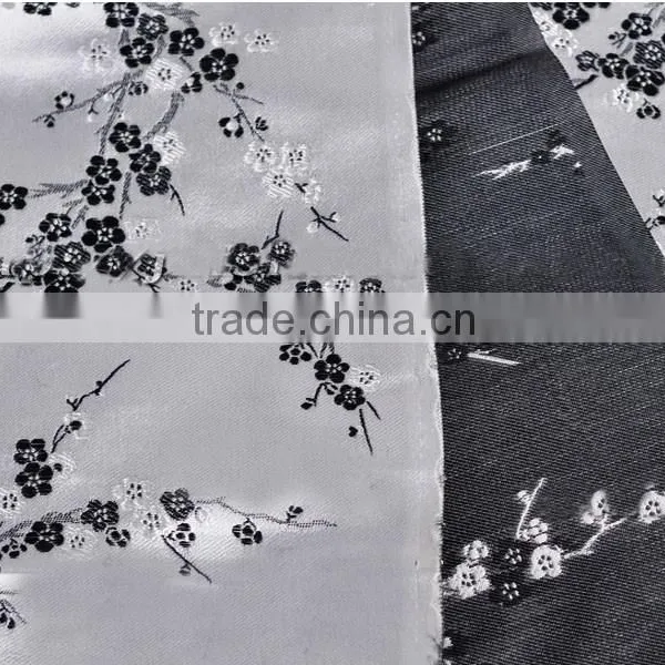 Nylon Rayon Viscose Jacquard Brocade Fabric Chinese photo-4