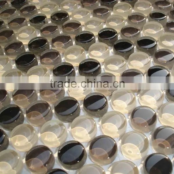 Round Pattern Glass Mosaic
