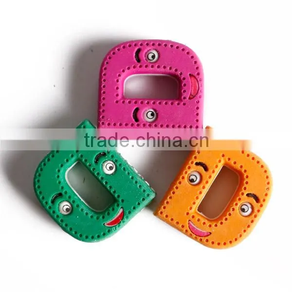 Mini Cute Letters Rubber Eraser 3 Layer A/B/C;3d Letter Eraser photo-4
