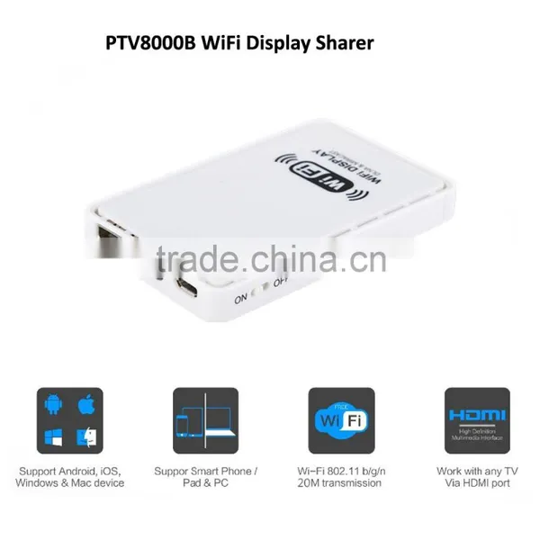 DLNA Miracast Airplay Allsharecast Dongle Top Selling RT1185 Wifi Wireless Miracast/DLNA/IOS Mirroring Dongle photo-3