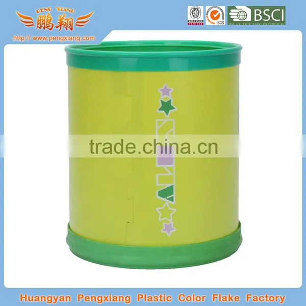 Indoor Household & Hotel Plastic Dustbin Cleaning Dustbin Plastic Transparen Printing Dustbin photo-5
