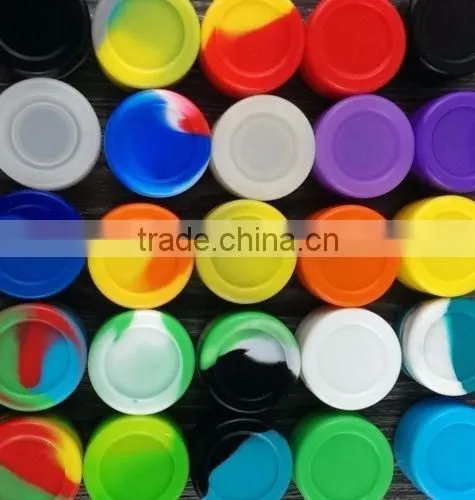 Colorful Silicone Insert Healthy Silicone Wax Jar With Lid Silicone Dab Wax Container Jars Small Silicone Container photo-4