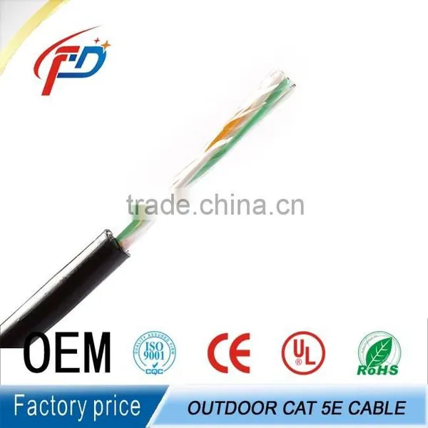 1000ft Rj45 Outdoor Lan Cable Cat 5e 4pairs 24 /26 Awg photo-6