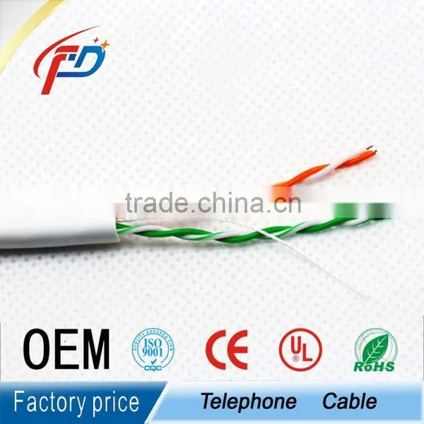 Cat3 2pairs UnShielded Twisted Telephone Cable photo-2