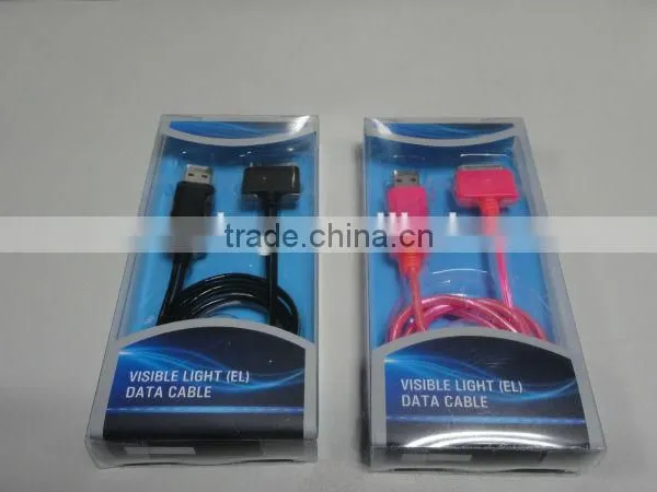 USB EL Wire for Computer-mobile Charging and Data Transmission Language Option French photo-2