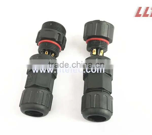UL Approved 5 Poles Solder Terminal Male to Female Waterproof Connector photo-2