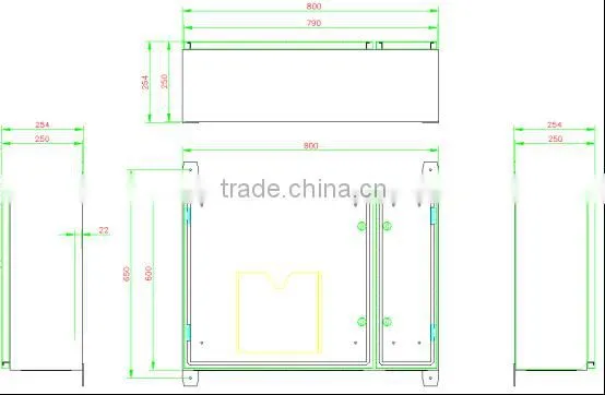 KNB0-15 Junction Box for Emergency Telephone Telephone , Emergency Call Box photo-2