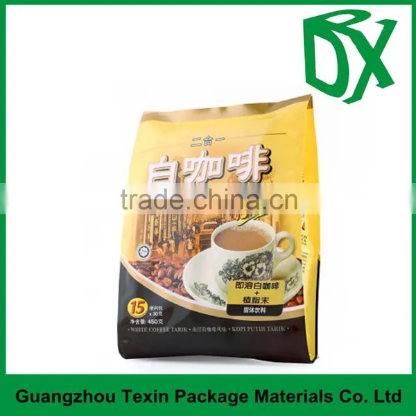 China Online Shopping Wholesale Price Printing Stand up Printing Aluminum Foil Coffe Bag Wholesale