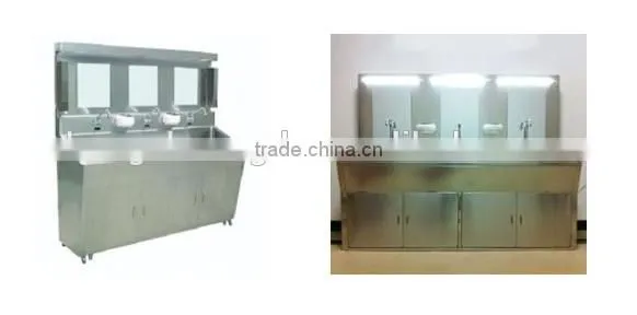 High Quality Stainless Steel Double Size Medical Washing Basin for Surgery Room photo-6