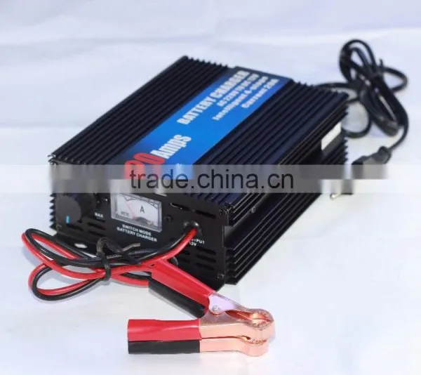 12V Car Battery Charger 12V Lead-acid Battery Charger Intelligent Constant Current&Voltage Charging For Motorcycle/Car Battery photo-5