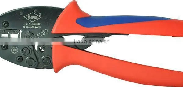 CE ROHS Experience Production for 10years LSDgood Qutails Pliers for Wire-end Ferrules S-1035GF Ratchet Hand Crimping Tools photo-2