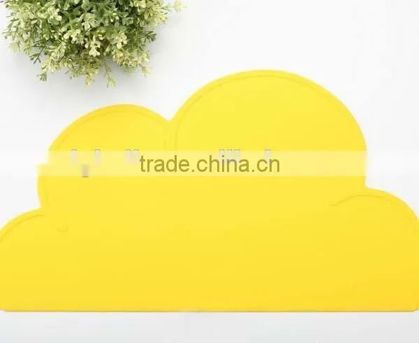 Dinnerware Table Mat Washable Children Silicone Portable Mat photo-2