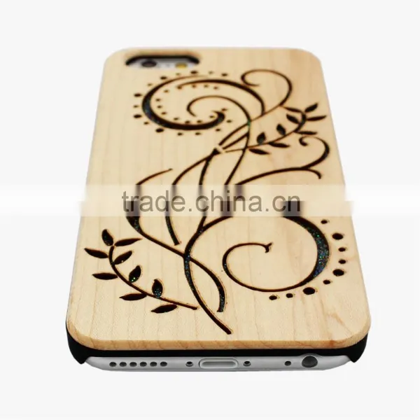 Magic Vines Phone Cover Wood for Iphone Case,for Iphone 4S Case photo-2