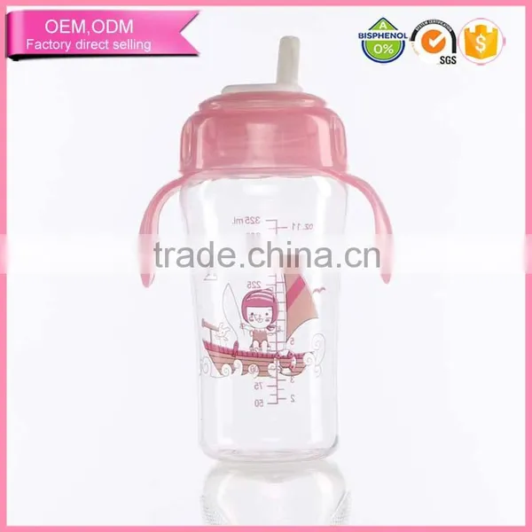 Spill Proof 11oz Plastic Learner Sippy Cup From Best Feeding Supplier photo-2