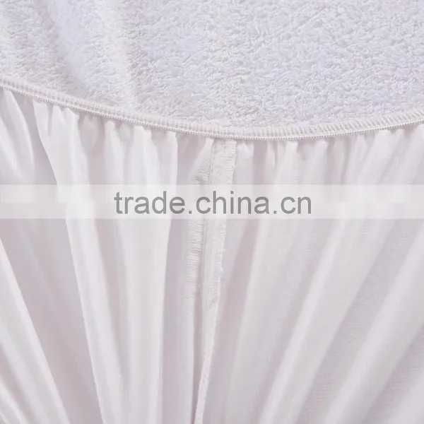 Wholesale Wool Polar Fleece Waterproof PVC Film Hospital Bed Mattress Cover photo-4