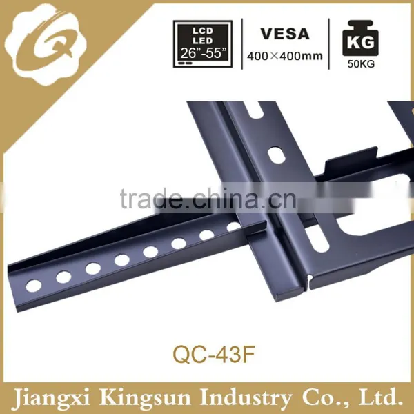 Factory Sell VESA400x300 Fixed Flat Wall Bracket Ultra Slim Lcd tv Mount From 37"-42"tv Size photo-4