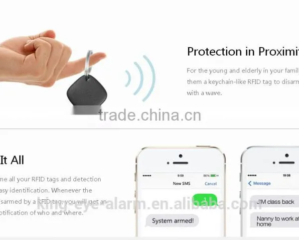 Quad Band 850/900/1800/1900MHZ Support CID Protocol Alarm Security Sensor Intruder Systems photo-5