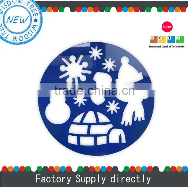 Kids Plastic Template Drawing Rulers, Stencil Rulers, Plastic Rulers Set photo-3