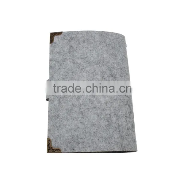 China Factory Wholesale Felt Notebooks and Diary With Clasp photo-5