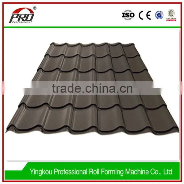 Mosaic Terrazzo Metal Roof Tile Making Machine Price