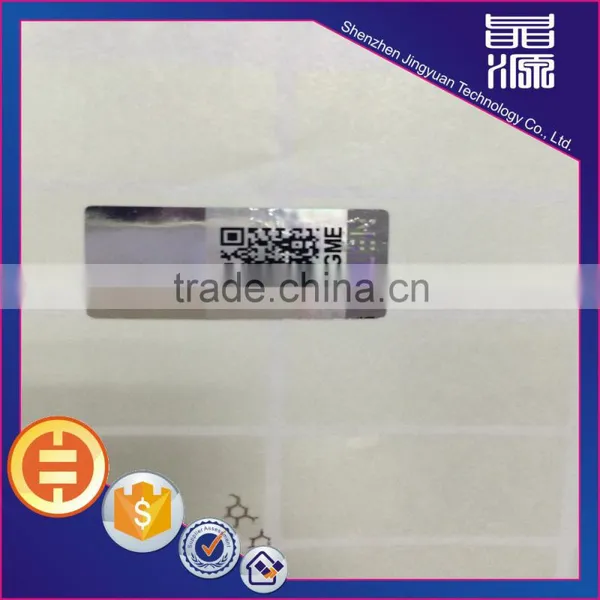 Factory Supply Cheaper QR Code Barcode Series Number Hologram Label photo-4