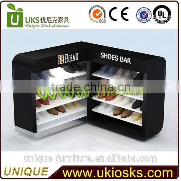 Elegant Shoes Display Showcase Design/Shoes Kiosk For Sale