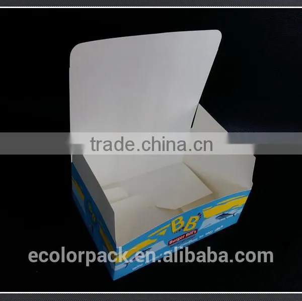 Mini Double PE Coated Seafood Paper Packaging Box photo-5