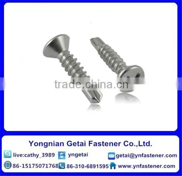 Self-drilling and Tapping Screws With Hexalobular Socket Pan/ Countersunk/ Raised Countersunk Head photo-4