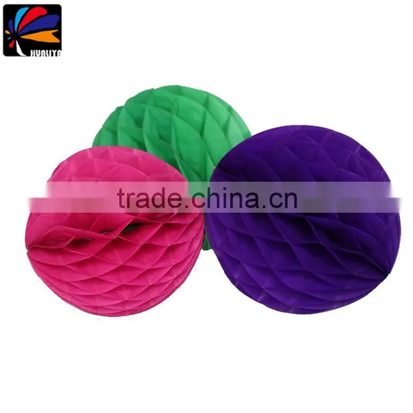Pompoms Tissue Balls Paper Craft Honeycomb Ball