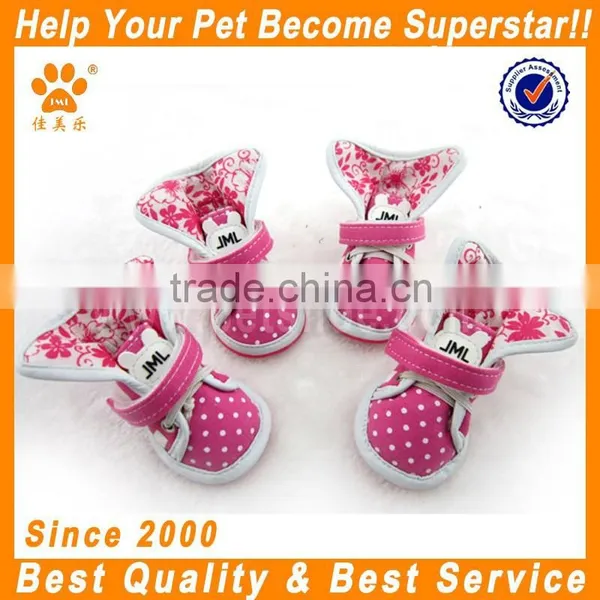 JML Latest Design Durable Canvas Dog Shoes for Sale OEM Canvas Shoes for Dog Pet photo-4