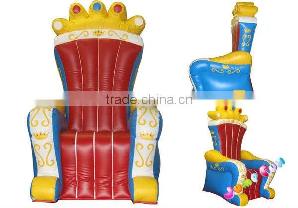 Best Quality Inflatable Party Chair With PVC Tarpaulin Drawstring